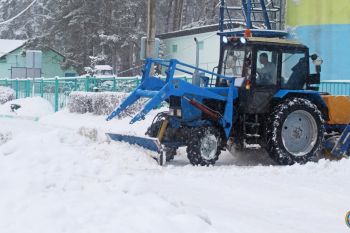 Все на уборку снега