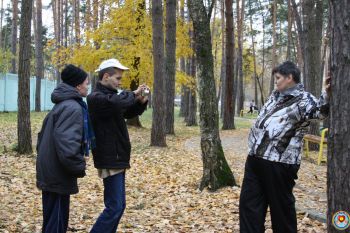 В роли стажера