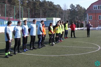 Товарищеская встреча по футболу