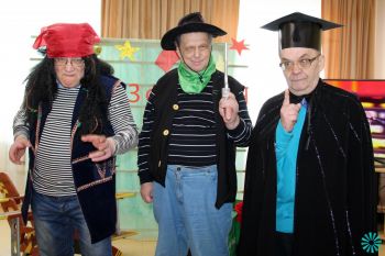 Поздравили мужчин