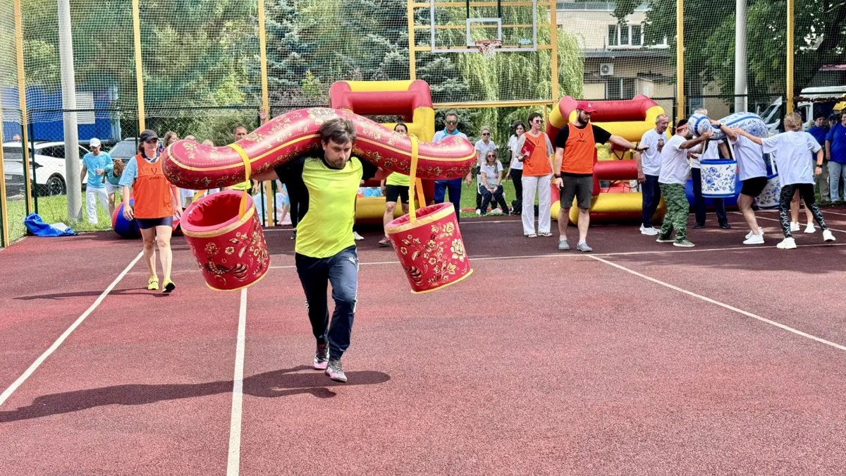 На Спортивном фестивале сотрудников На Спортивном фестивале сотрудников