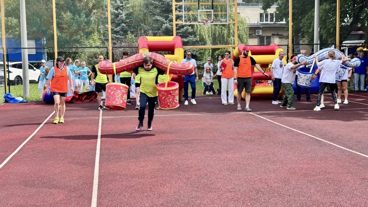 На Спортивном фестивале сотрудников На Спортивном фестивале сотрудников