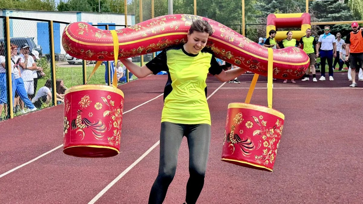 На Спортивном фестивале сотрудников На Спортивном фестивале сотрудников